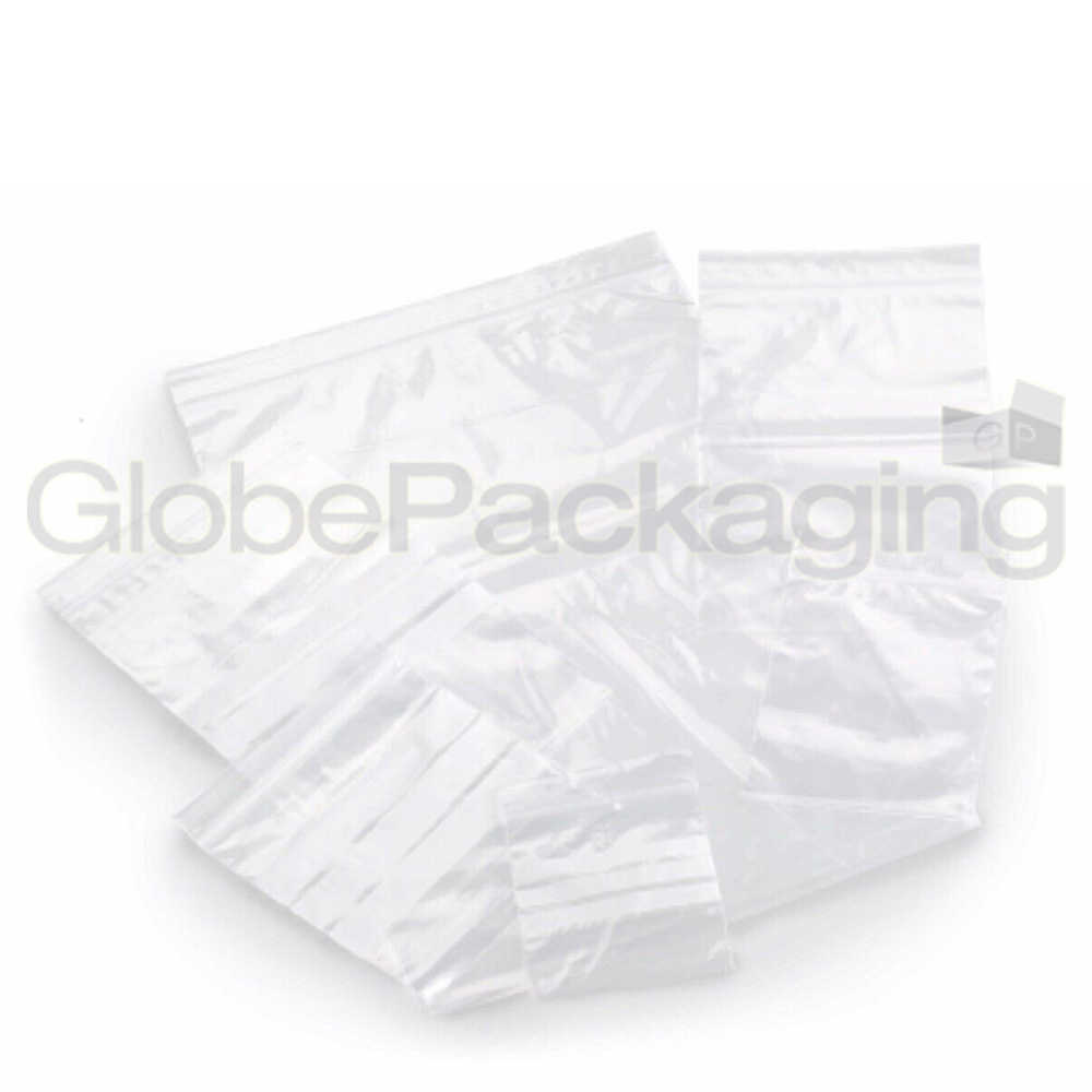 200 x Grip Seal Resealable Poly Bags 3.5